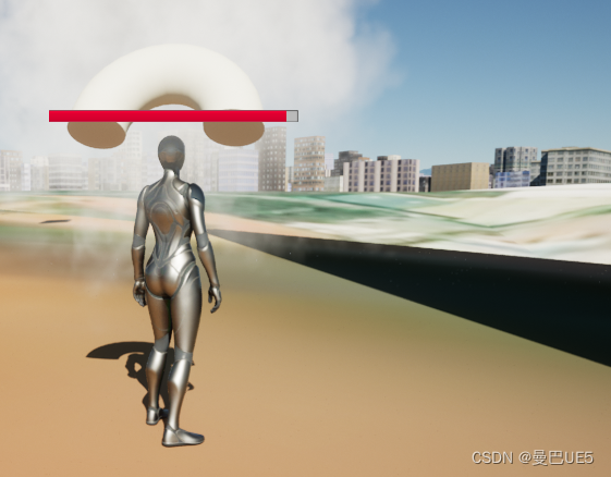 UE5 C++ 创建3DWidgete 血条 再造成伤害