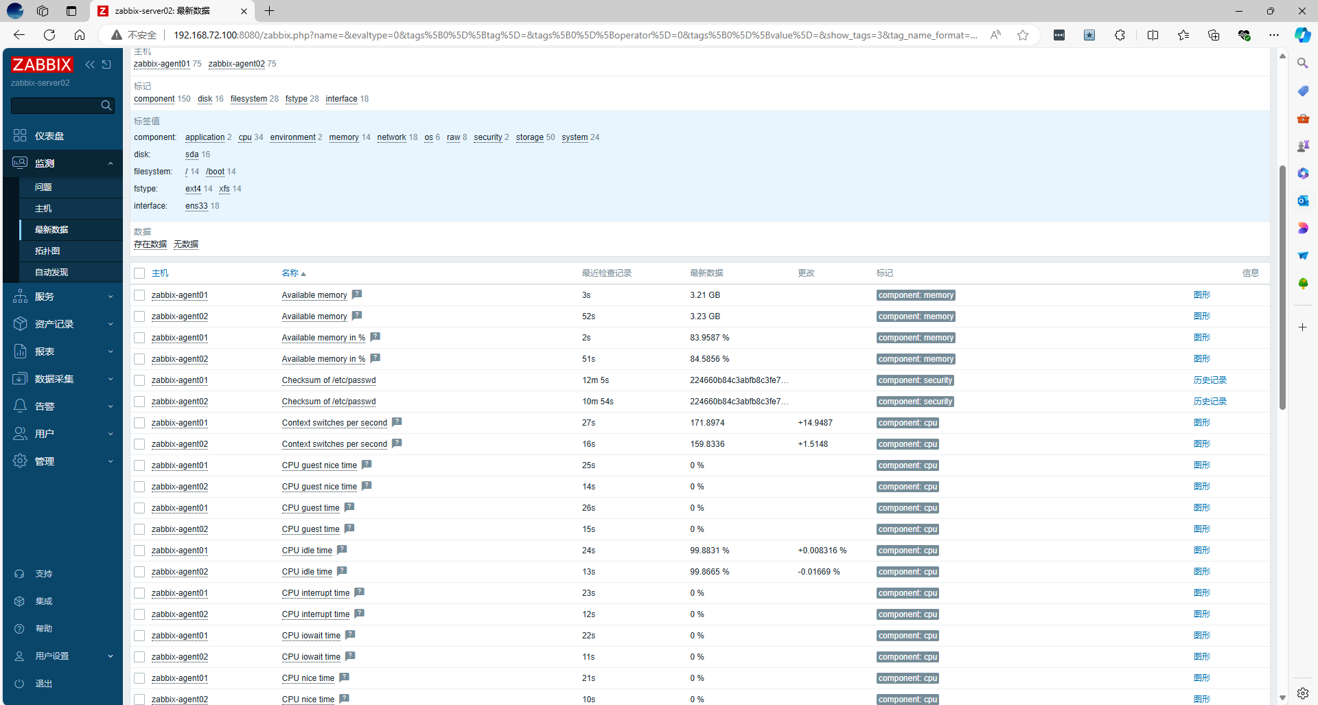 Zabbix HA高可用集群部署