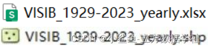 【数据分享】1929-2023年全球站点的逐年平均能见度（Shp\Excel\免费获取）