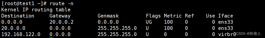 Linux网络配置命令