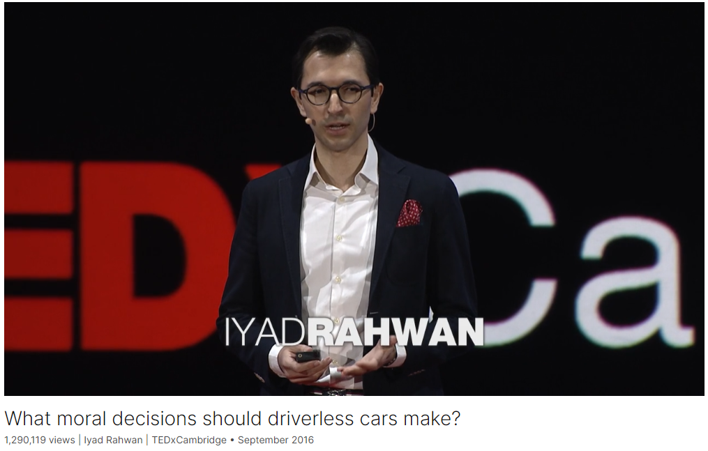 跟TED演讲学英文：What moral decisions should driverless cars make by Iyad Rahwan