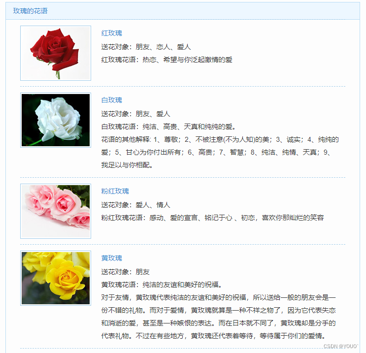 花语大全 各种花的花语大全-CSDN博客