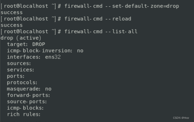 Centos7如何配置firewalld防火墙规则