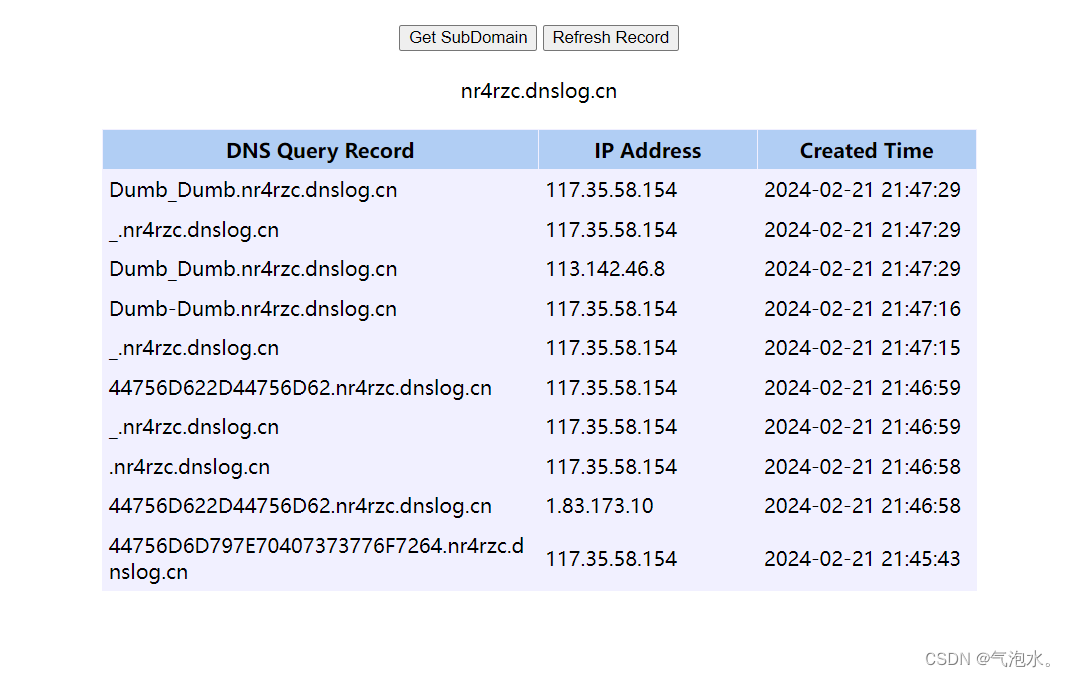 SQL注入之DNSLog外带注入