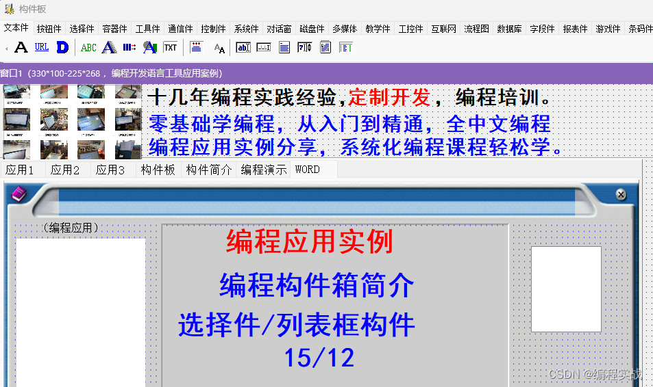 编程实例源码文件下载，零基础轻松学编程中文编程开发工具教程