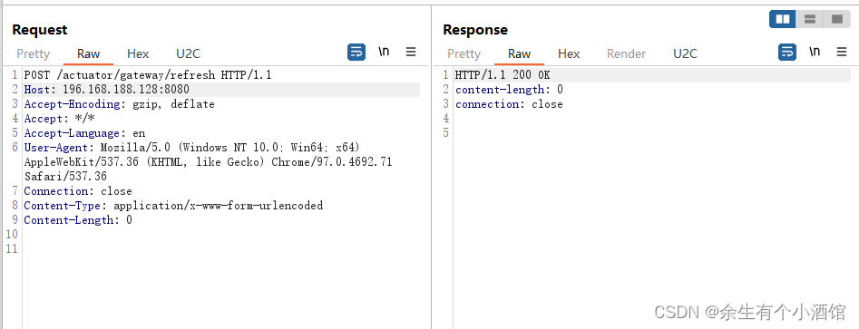 vulhub中spring的CVE-2022-22947漏洞复现