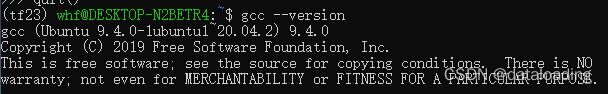 WSL2+tensorflow-gpu 2.3.0 C++ 源码编译（Linux）