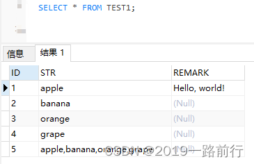 MySQL/Oracle 的 字符串拼接