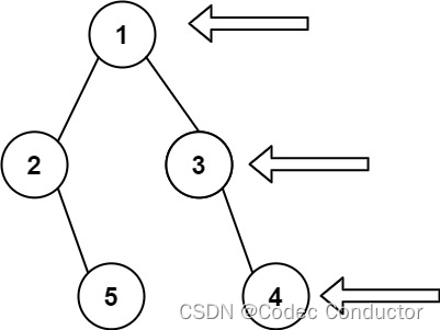 LeetCode 算法：二叉树的右视图 c++
