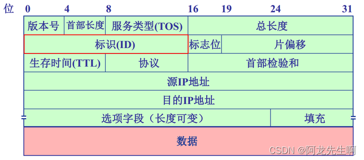 【网络】网络层IP地址和IP数据报的格式