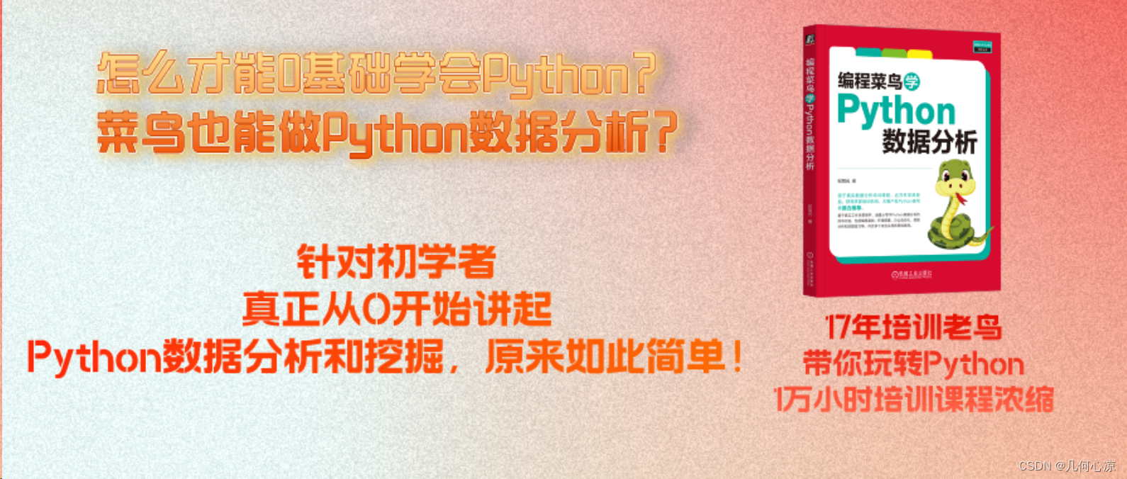 《编程菜鸟学 Python 数据分析》让工作自动化起来！