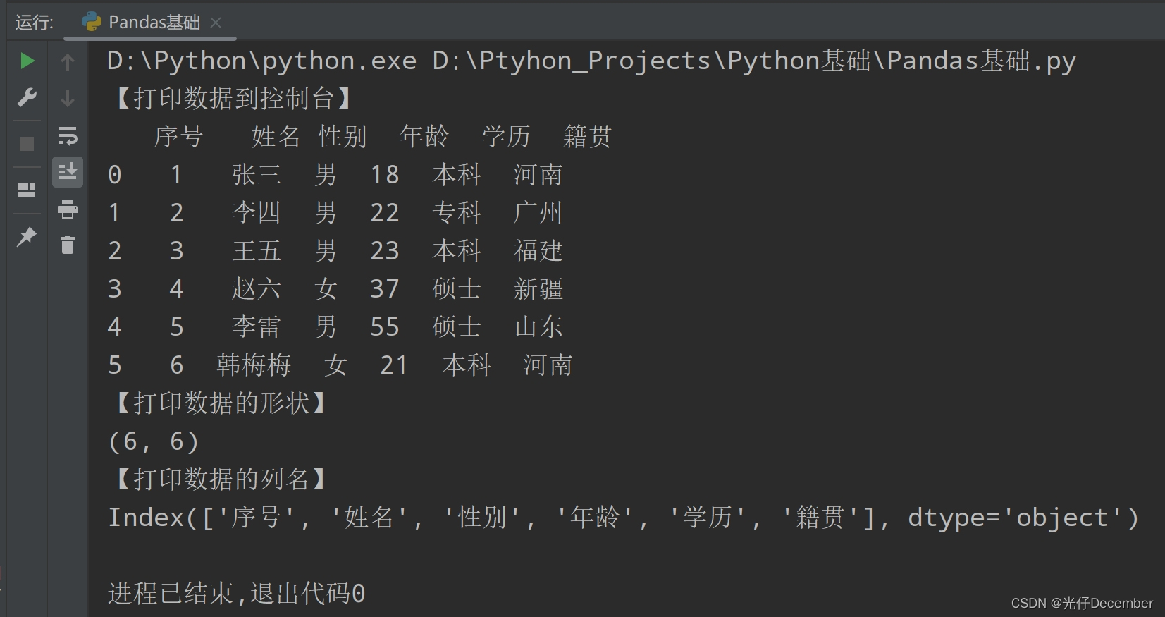 【Python从入门到进阶】57、Pandas入门：背景、应用场景与基本操作