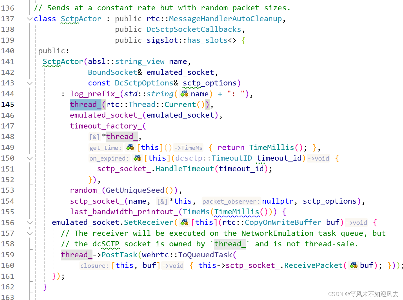 【webrtc】MessageHandler 3： 基于线程的消息处理：以sctp测试为例