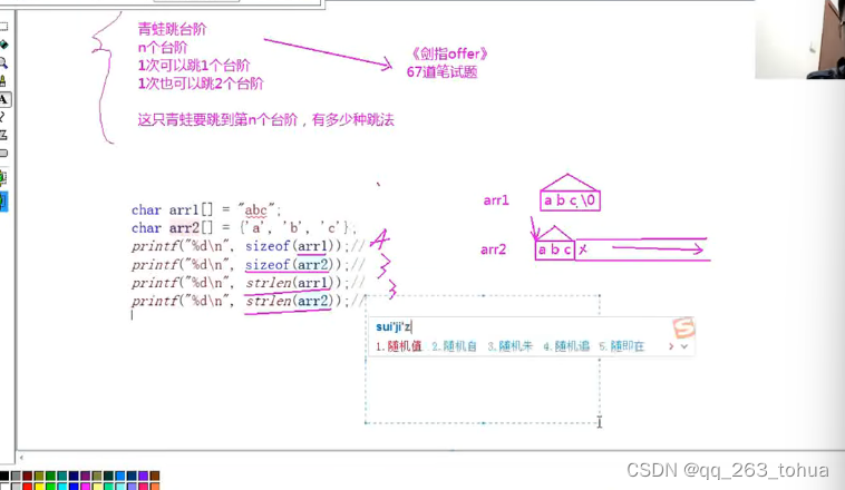 C语言strlen和sizeof的区别