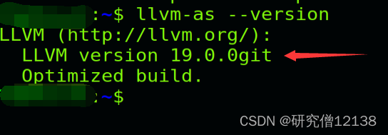 llvm- version