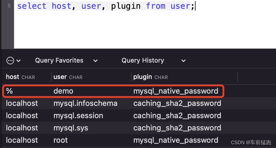 【无标题】MySQL8<span style='color:red;'>修改</span>非<span style='color:red;'>root</span><span style='color:red;'>用户</span>密码