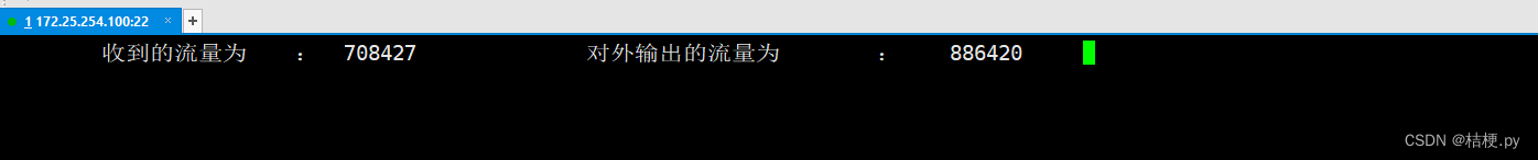 Linux中如何通过脚本文件实现对外流量的实时监测