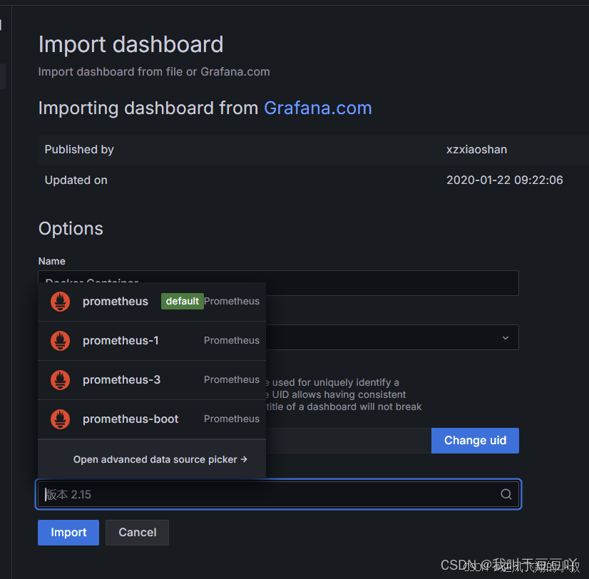 【云原生】Prometheus监控Docker指标并接入Grafana__【云原生】Prometheus监控Docker指标并接入Grafana