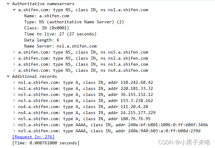 TCP/IP协议—DNS