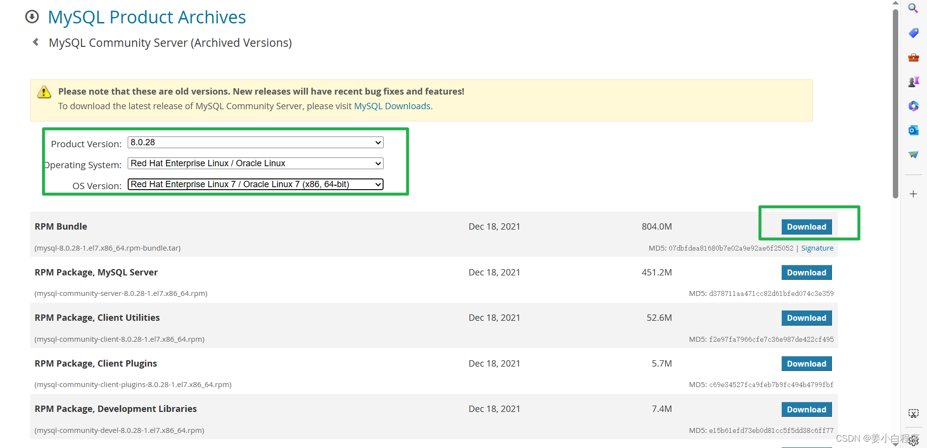 CentOS7安装MySQL8.0.28(持续)