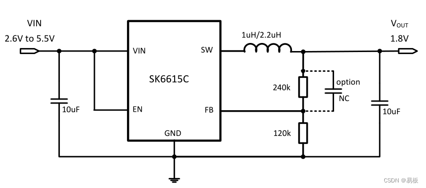 SK6615典型应用