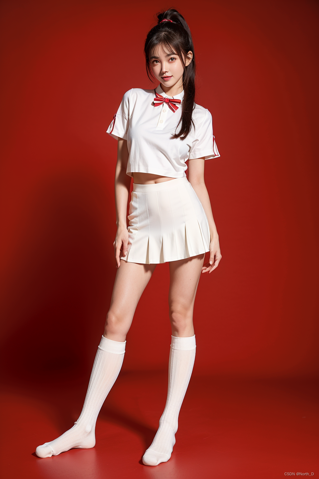 Stable Diffusion文生图提示词实践：麦橘写实schooluniform