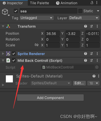 unity学习记录6镜头跟随背景滑动无限背景