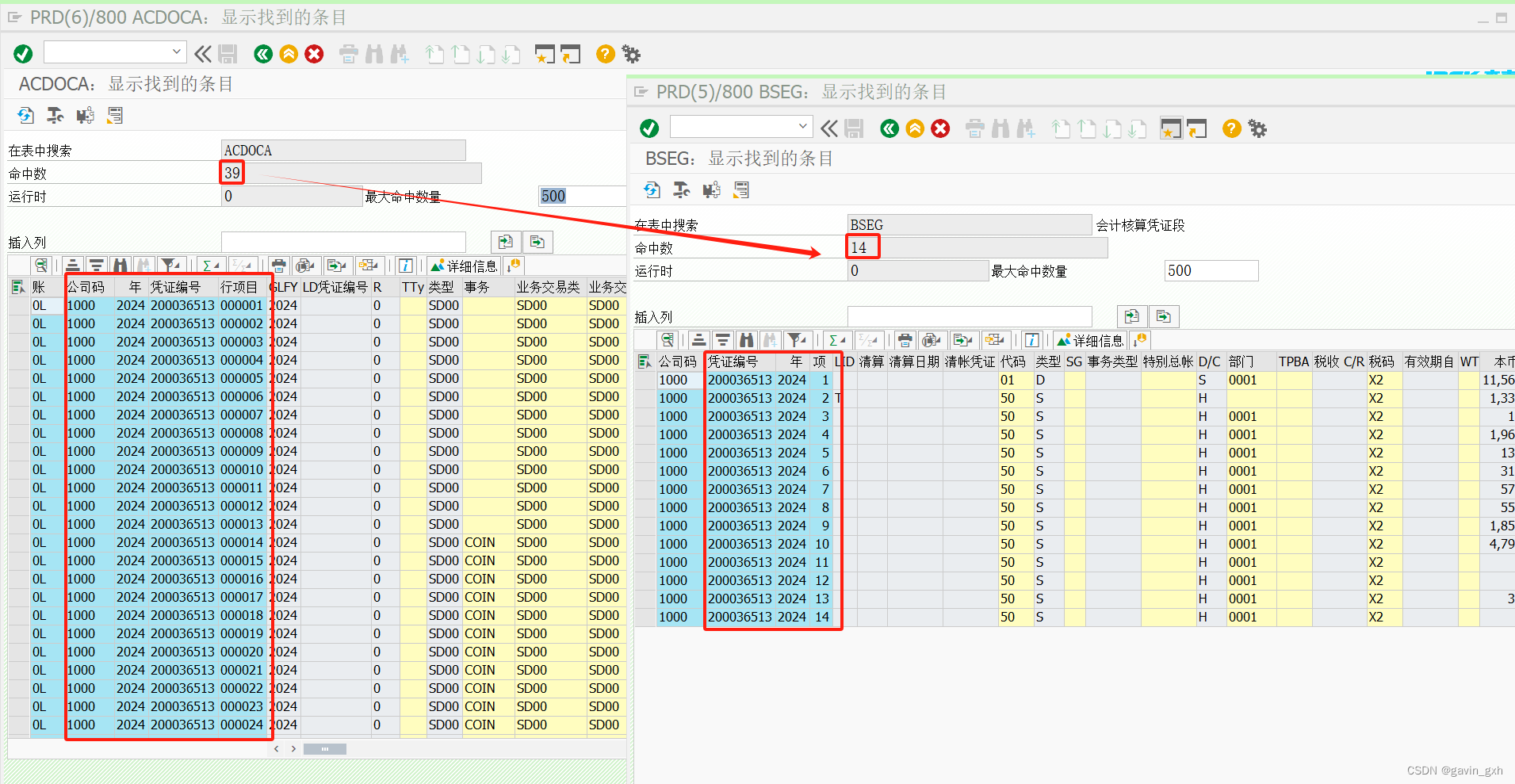 SAP BSEG VS ACDOCA 差异