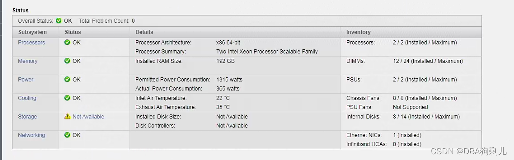 记录Oracle Exadata X8M-2 存储服务器告警灯亮的处理过程（/SYS/MB/P0PCIE7）