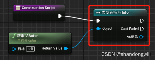 UE蓝图 Cast节点和源码