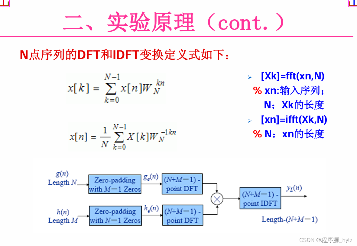 华南理工大学数字信号处理实验实验二源码（薛y老师）