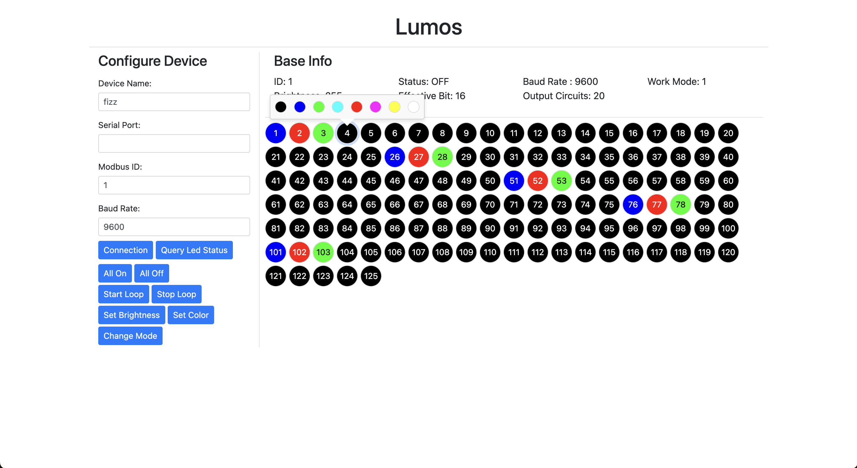 大规模 RGB LED灯控系统 Lumos：创新与智能化的融合
