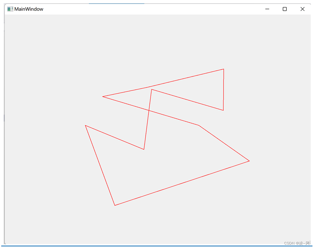 Qt绘图与图形视图之移动鼠标手动绘制任意多边形的简单介绍