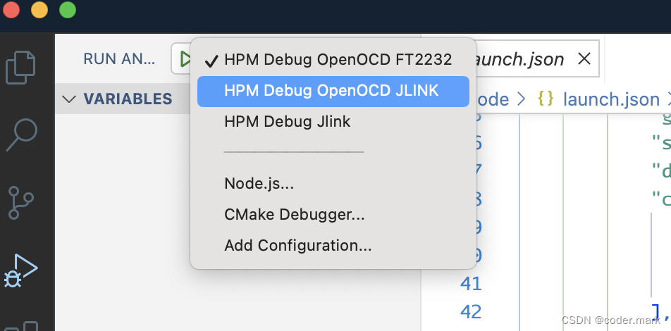 HPM5300系列--第二篇 Visual Studio Code开发环境以及多种调试器调试模式