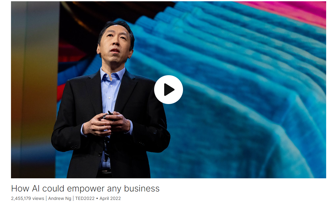 跟TED演讲学英文：How AI could empower any business by Andrew Ng