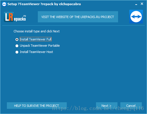 在 Windows 系统上安装 TeamViewer 13