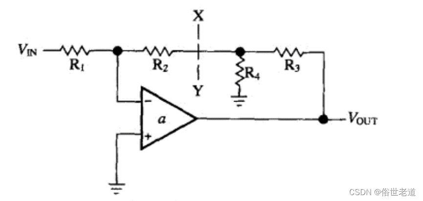 <span style='color:red;'>硬件</span><span style='color:red;'>基础</span>常识【4】--利用戴维宁定理求<span style='color:red;'>运</span><span style='color:red;'>放</span>复杂反馈电阻网络的增益