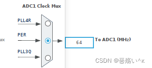 Stm32CubeMX 为 stm32mp135d 添加 adc