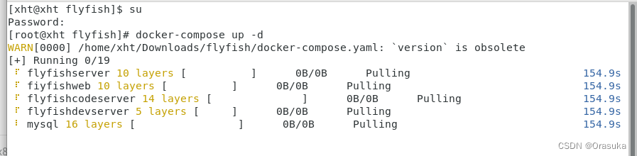 centos7.6使用飞鱼FlyFish的docker镜像