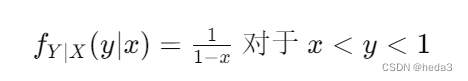 <span style='color:red;'>二</span><span style='color:red;'>维</span><span style='color:red;'>随机</span><span style='color:red;'>变量</span>的条件<span style='color:red;'>分布</span>-已知X<span style='color:red;'>概率</span><span style='color:red;'>密度</span>，X条件下的Y<span style='color:red;'>概率</span><span style='color:red;'>密度</span>求解y的<span style='color:red;'>概率</span><span style='color:red;'>密度</span>