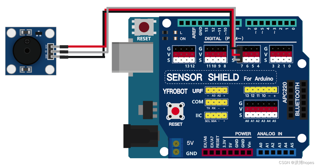 无源蜂鸣器与Arduino