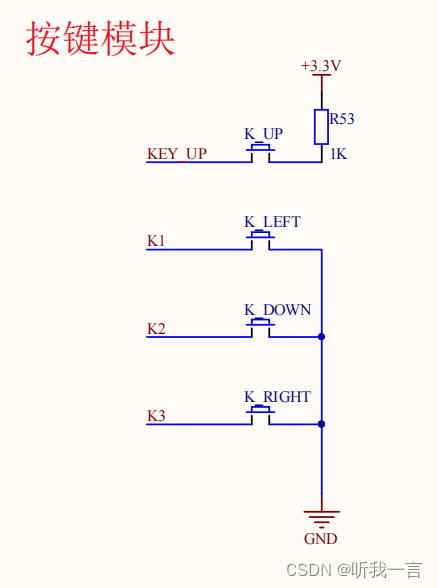 普中STM32-PZ6806L开发板(HAL库<span style='color:red;'>函数</span>实现-<span style='color:red;'>按键</span><span style='color:red;'>扫描</span>)