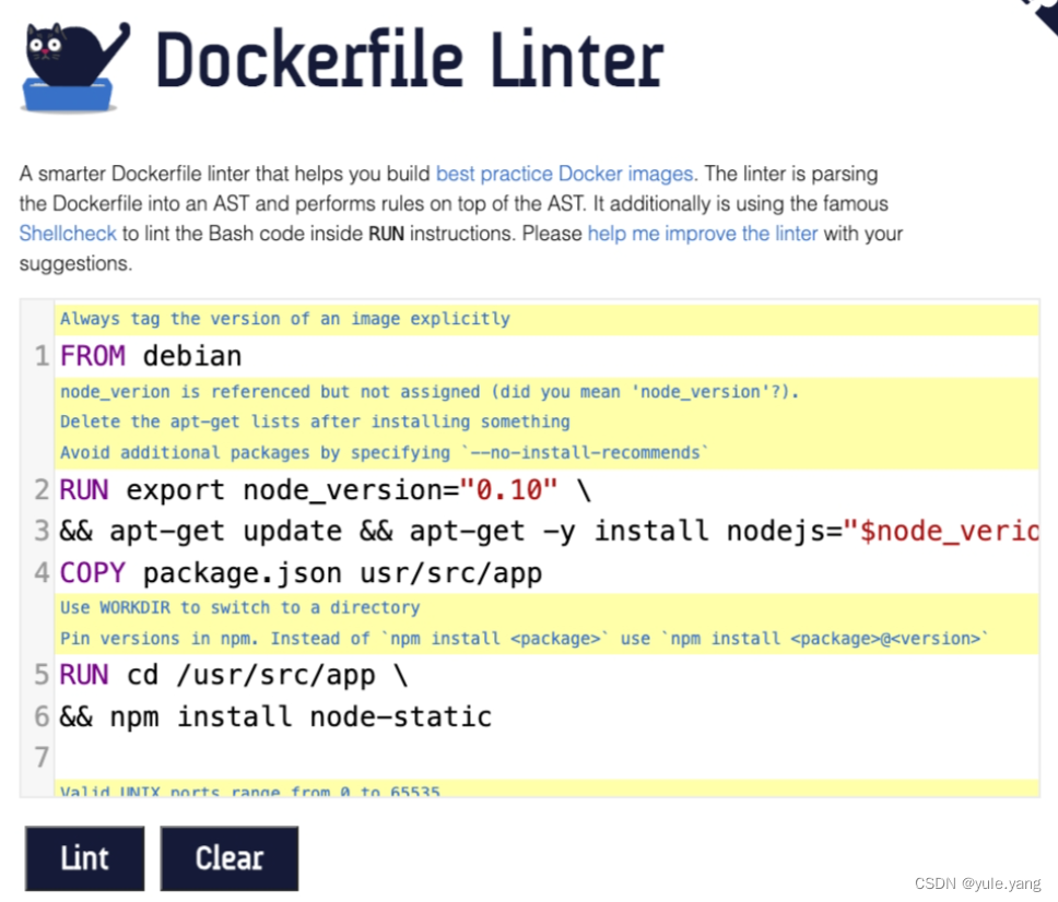 Hadolint：Lint Dockerfile 的完整指南