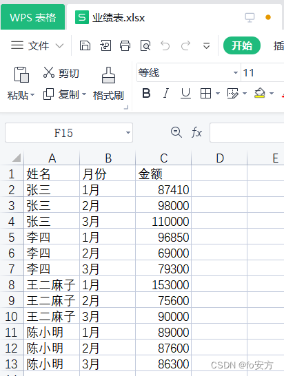 python-自动化篇-办公-excel-实例应用（一维转二维）