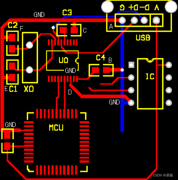 USB转串口芯片CH341、CH372、CH374、CH375等的电路及 PCB 设计的重要注意事项