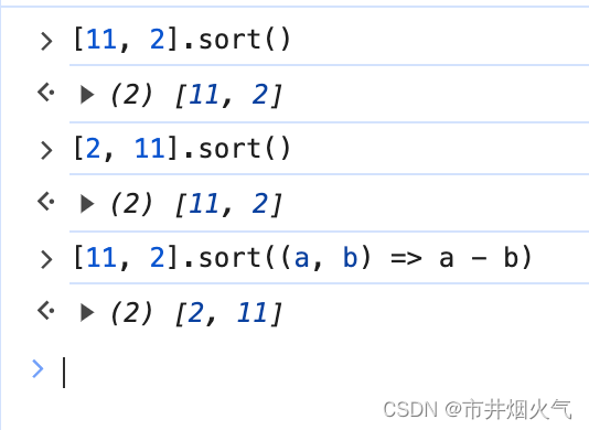 sort不理想