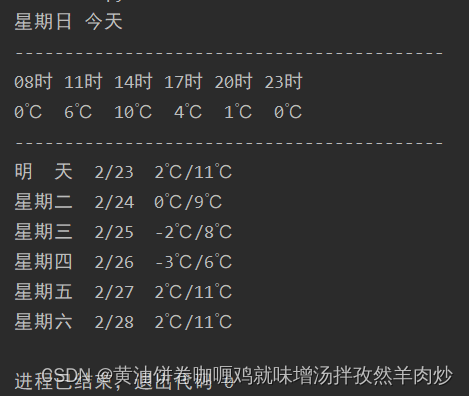 【python入门】day21：向文件输出“奋斗成就更好的你”、输出北京的天气预报