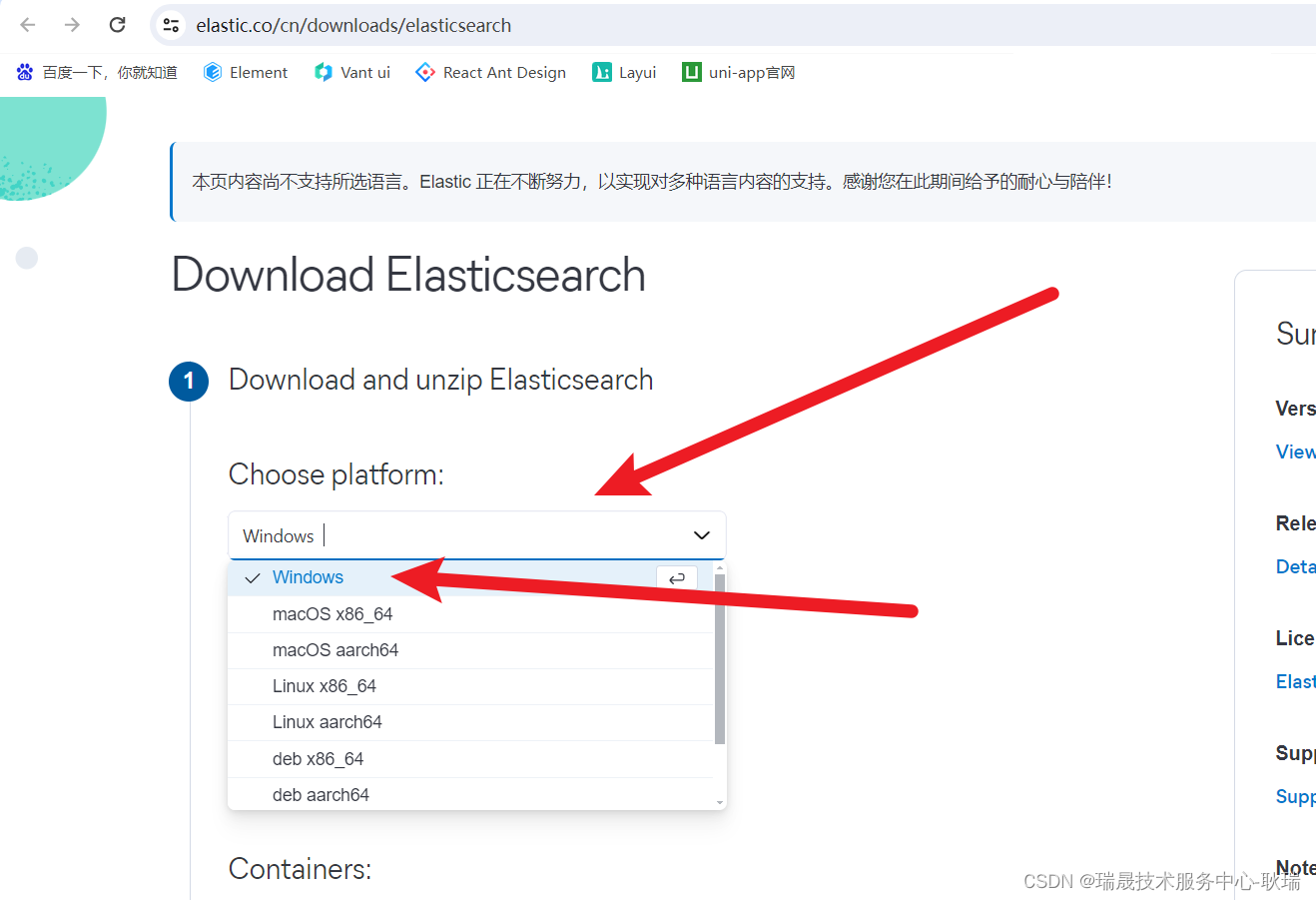 Windows下载安装并启动 Elasticsearch(ES)