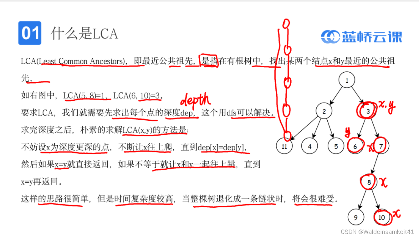 [蓝桥杯学习] 倍增LCA